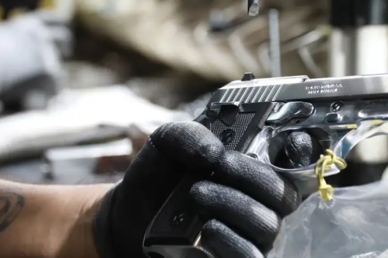 Registro de armas de fogo em 2023 caiu 82% em relação ao ano anterior