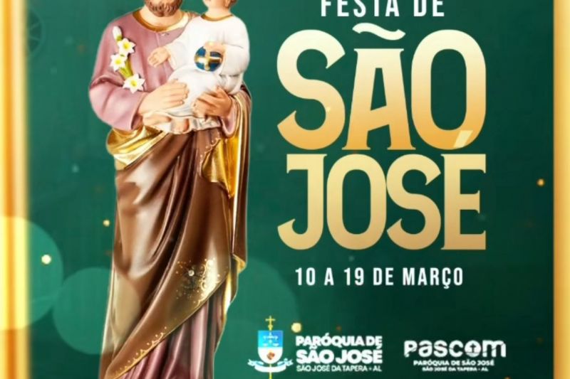 Festejos de São José em São José da Tapera celebram fé e tradição