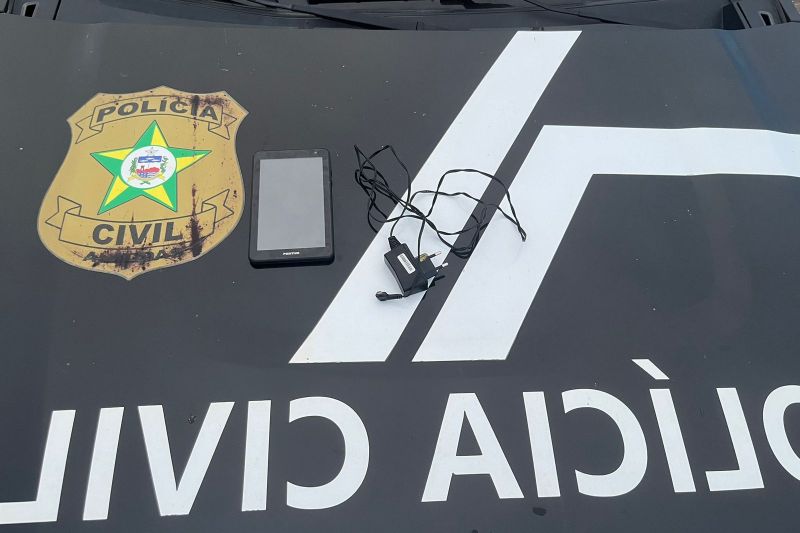 Polícia Civil recupera tablet roubado e prende receptador em Santana do Ipanema