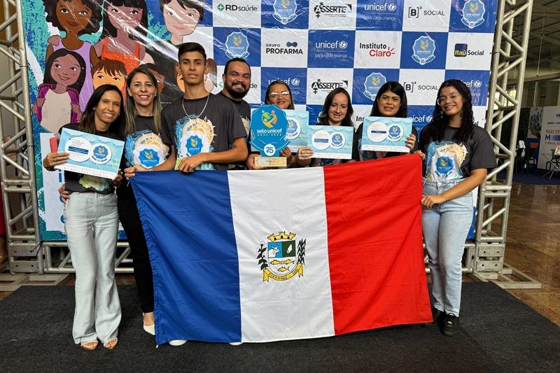 Município de Piranhas Recebe Certificação do Selo UNICEF 2021-2024