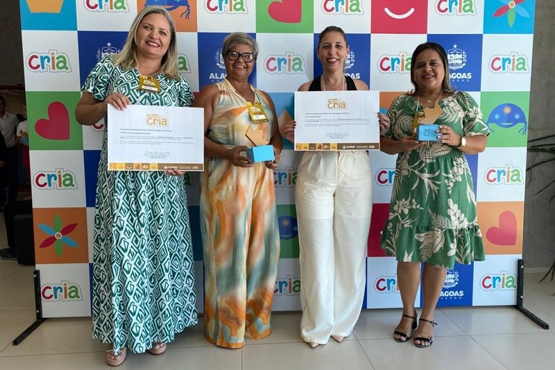 Piranhas é reconhecida pela excelência na educação infantil no Prêmio CRIA
