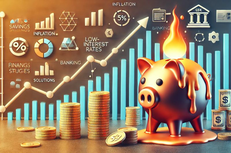 Inflação e custos bancários: como evitar que as economias se desvalorizem