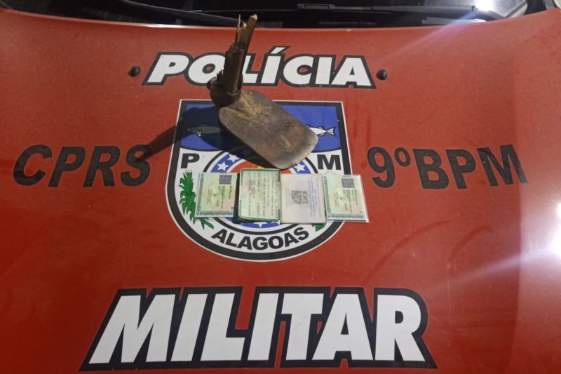 Homem é preso suspeito de agredir irmão com golpe de cabo de enxada em Água Branca