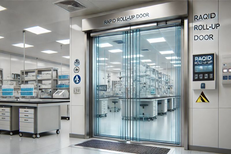 Laboratórios: portas rápidas podem atuar diretamente na segurança e higiene dos ambientes