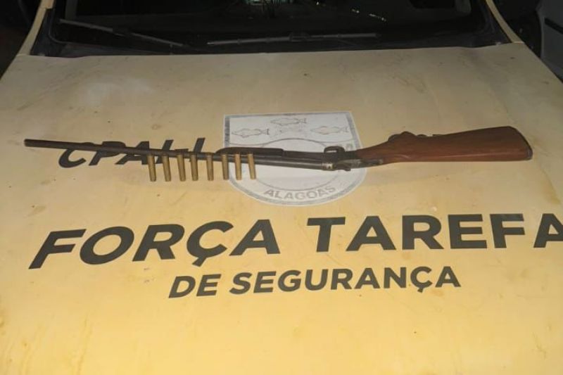 Homem é preso suspeito de disparar arma de fogo contra irmão em Mata Grande