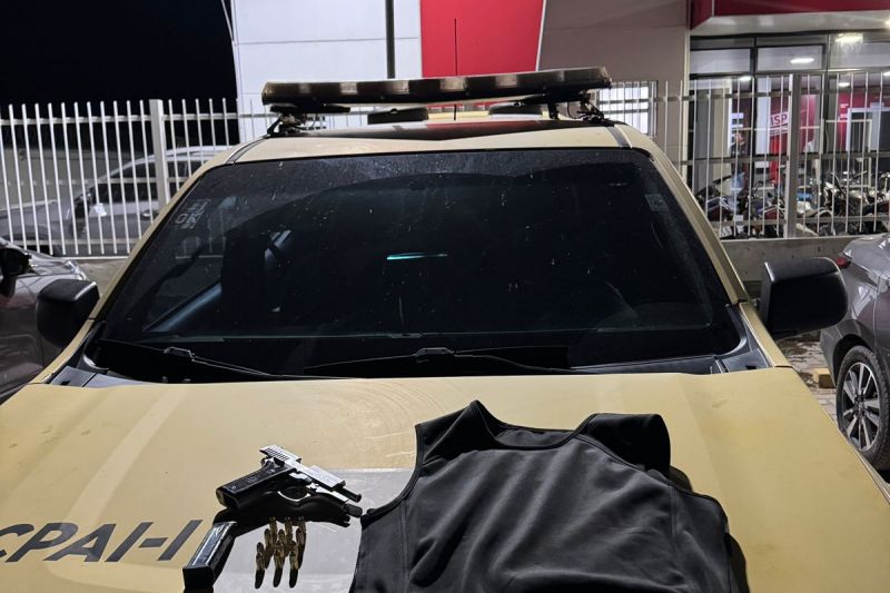 Homem é preso suspeito de disparos de arma de fogo e embriaguez ao volante em Canapi