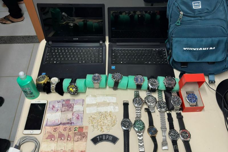 Homem é preso suspeito de tráfico de drogas, furto e resistência em Santana do Ipanema