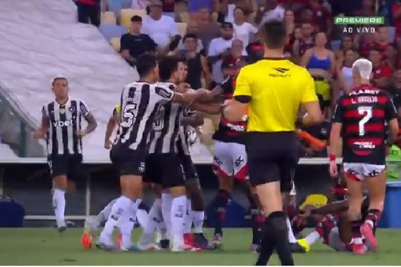 TJD-RJ suspende jogadores de Flamengo e Botafogo e VAR do clássico por 30 dias