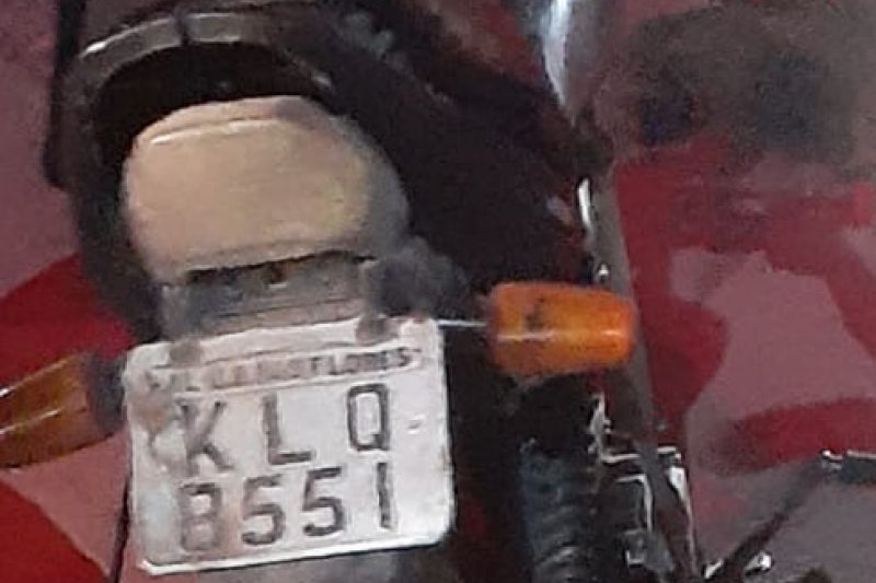 Polícia recupera moto que havia sido furtada no centro da cidade de Olivença