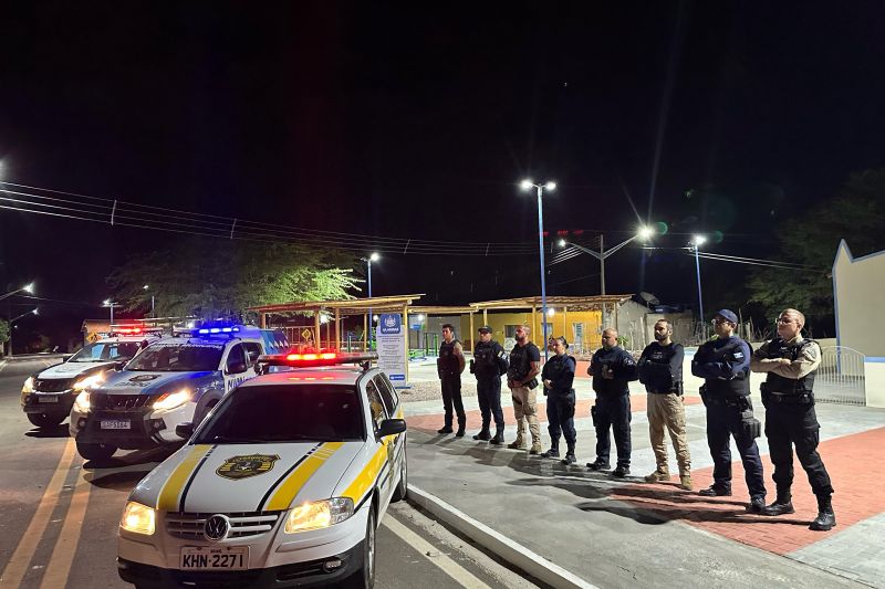Secretaria de Segurança Pública intensifica policiamento nas comunidades rurais de Delmiro