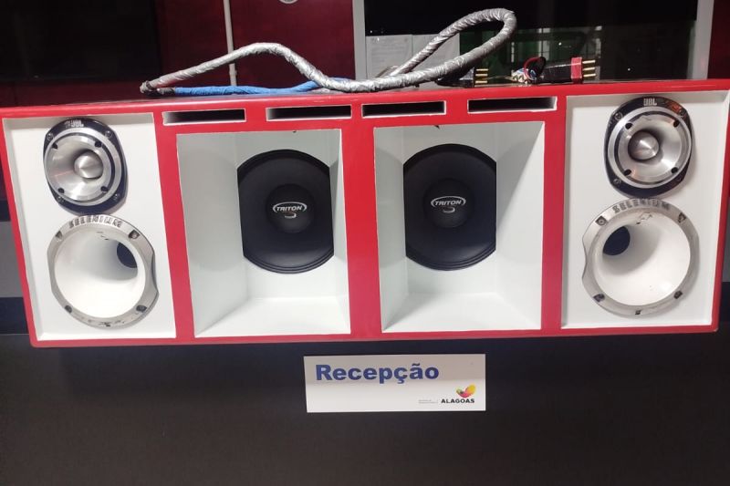 Polícia apreende aparelho de som por perturbação de sossego em Piranhas
