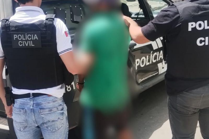 Polícia Civil prende suspeito de estuprar a própria filha em Santana do Ipanema