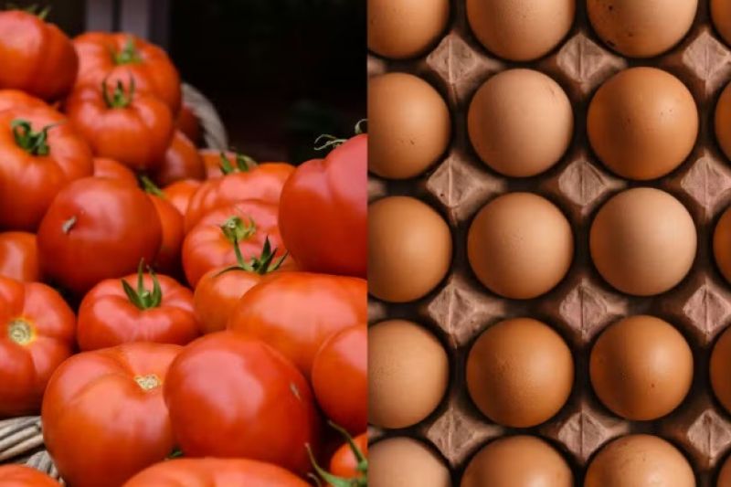 O que explica a disparada dos preços do tomate e do ovo