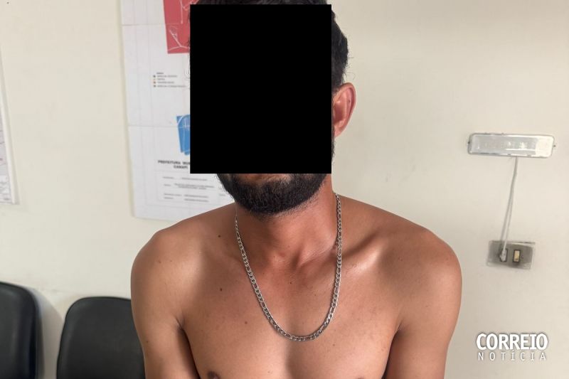 Homem é preso suspeito de estupro contra menina de 13 anos de idade em Canapi