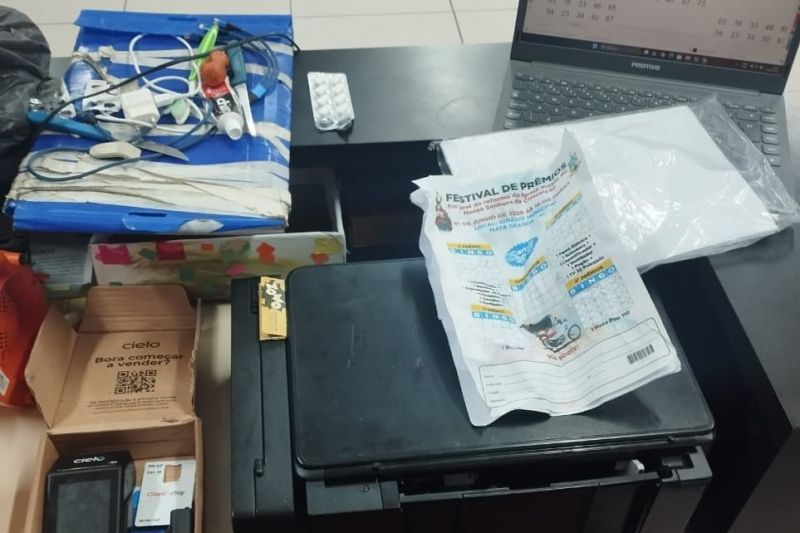 Dupla é presa por tentativa de fraude durante bingo beneficente em Mata Grande