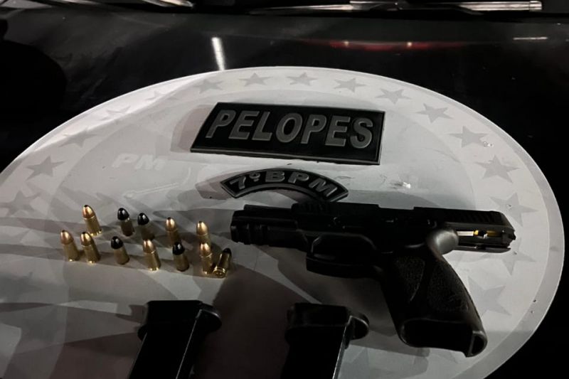 Disparo em via pública leva polícia a prender homem armado em Santana do Ipanema