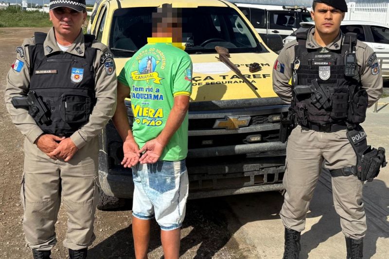 Idoso de 65 anos é preso suspeito de atentar contra a vida da companheira em Canapi