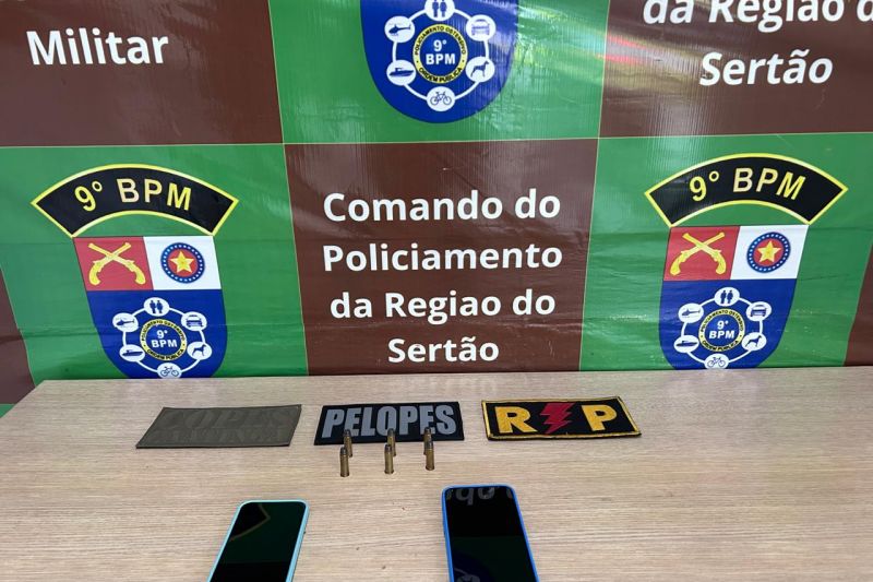 Operação policial cumpre mandados de busca e apreensão contra traficantes no Sertão