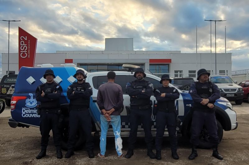 Homem é preso após agredir companheira e levá-la a UPA como se nada tivesse acontecido