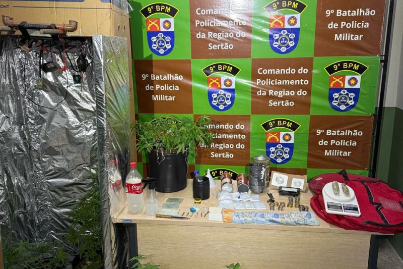 Homem é preso suspeito de furtar chácara e tentar vender produtos roubados em Delmiro