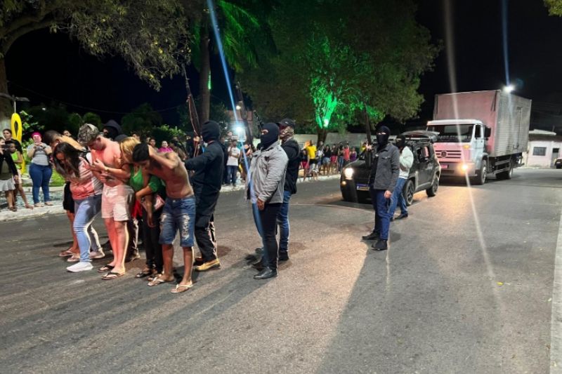 SSP realiza exercício simulado de resposta a múltiplas ações criminosas em Delmiro Gouveia