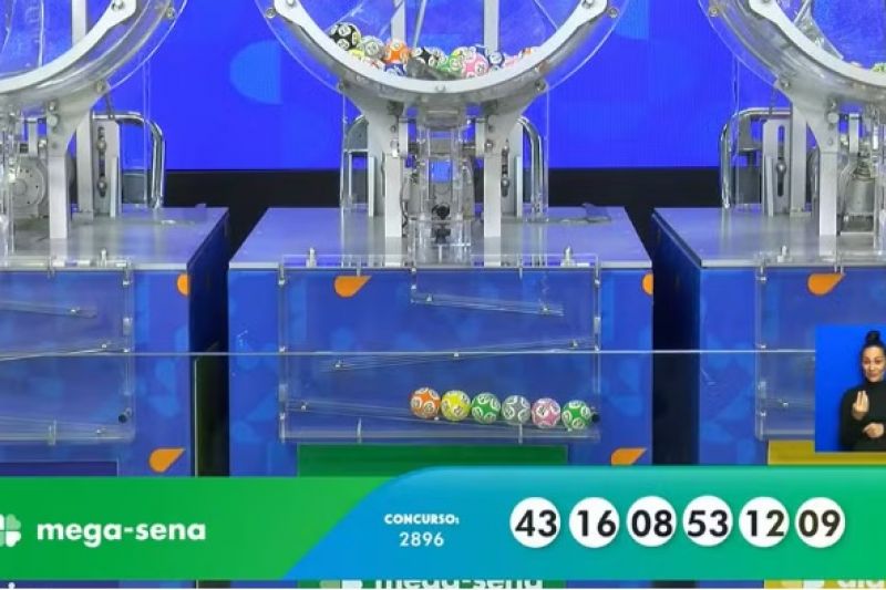 Mega-Sena, concurso 2.896: prêmio acumula e vai a R$ 100 milhões