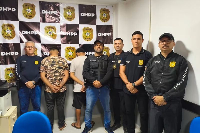 Polícia prende dois suspeitos de espancar jovem encontrado nu em estrada vicinal de Inhapi