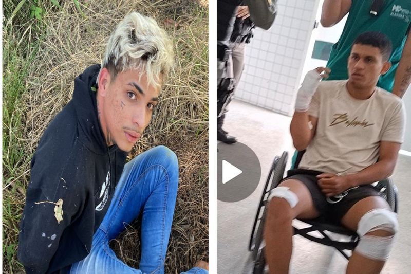 Assaltantes são perseguidos e presos pela polícia após roubarem comércio e Mata Grande