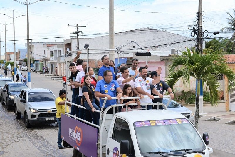 Prefeito Tony promove em Pariconha carreata com participação do governador Paulo Dantas