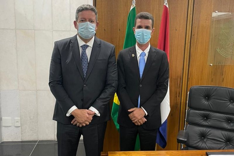 Tony recebe em Pariconha presidente da Câmara dos Deputados