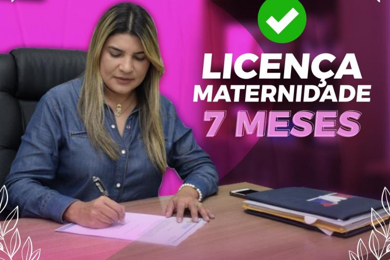 Prefeita cria lei que aumenta licença-maternidade de servidoras municipais para sete meses