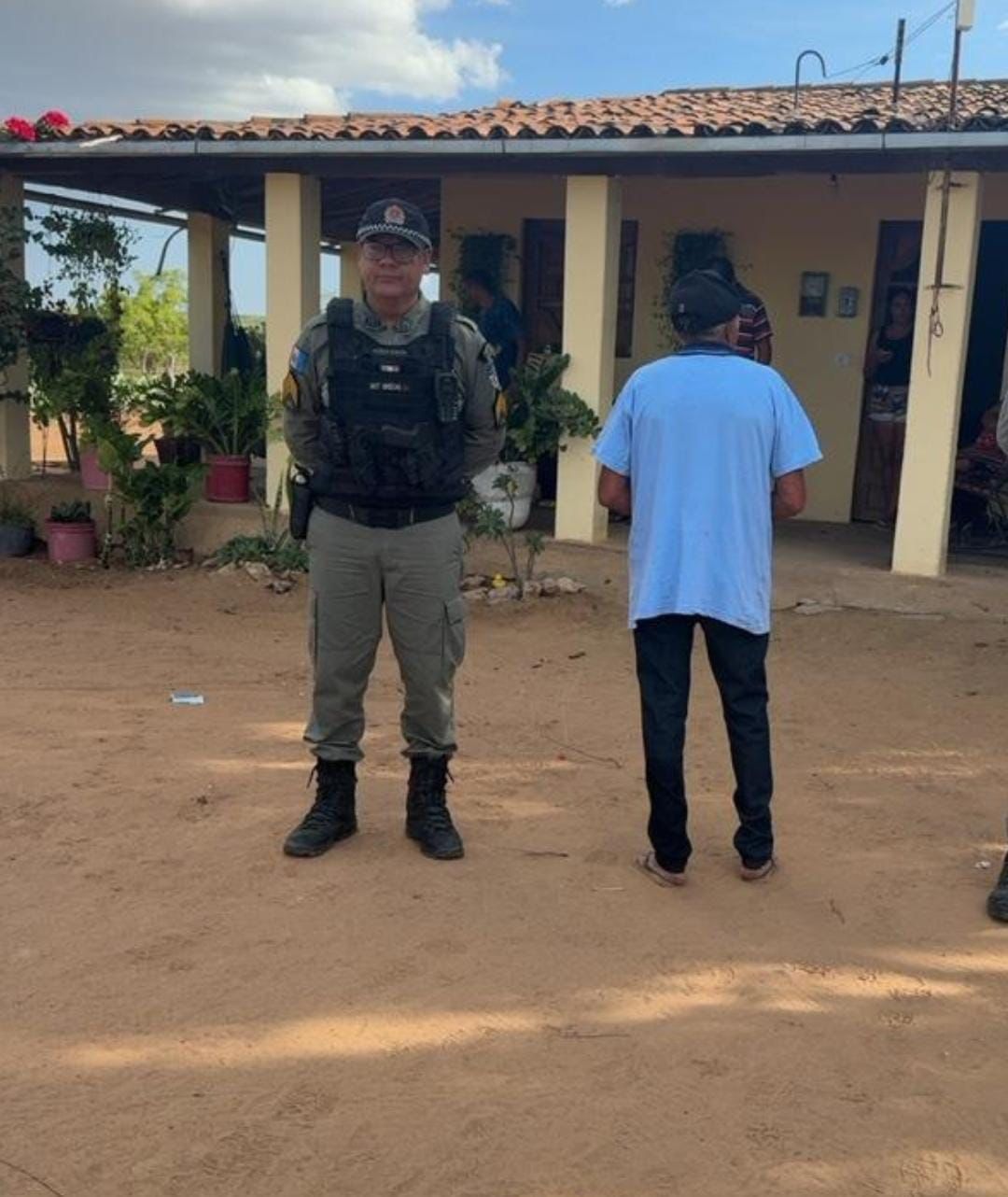 Idoso condenado por estupro de vulnerável é preso na zona rural de Olho D’água do Casado 