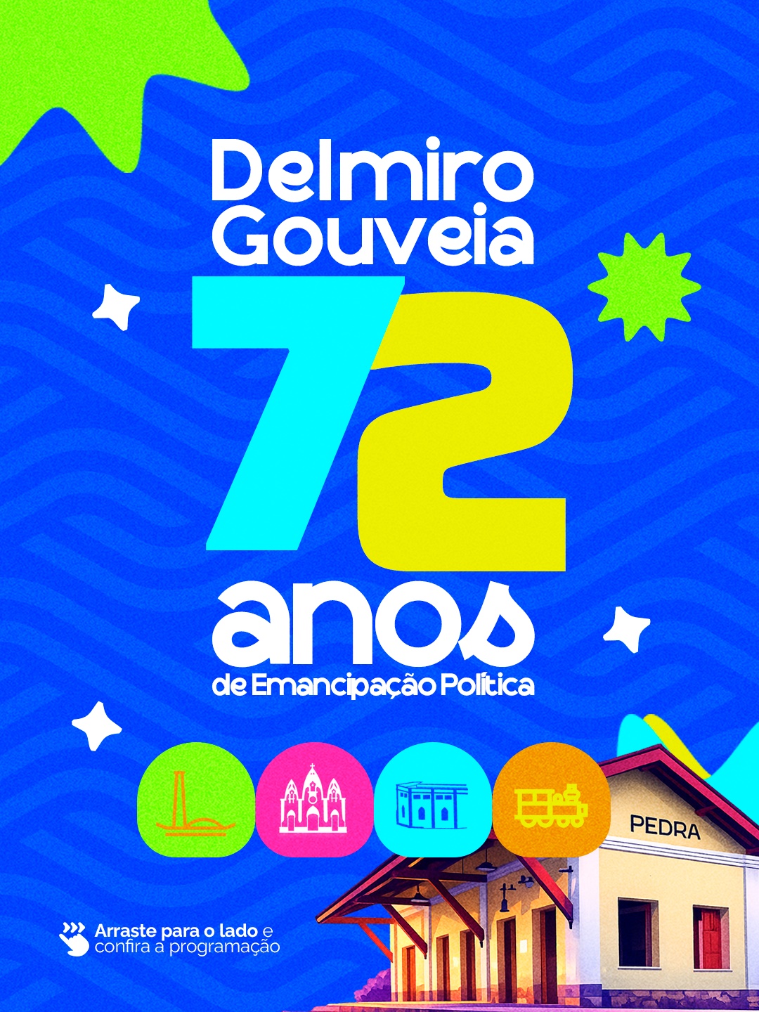 Série de inaugurações e entregas marcará a semana de Emancipação Política de Delmiro Gouveia