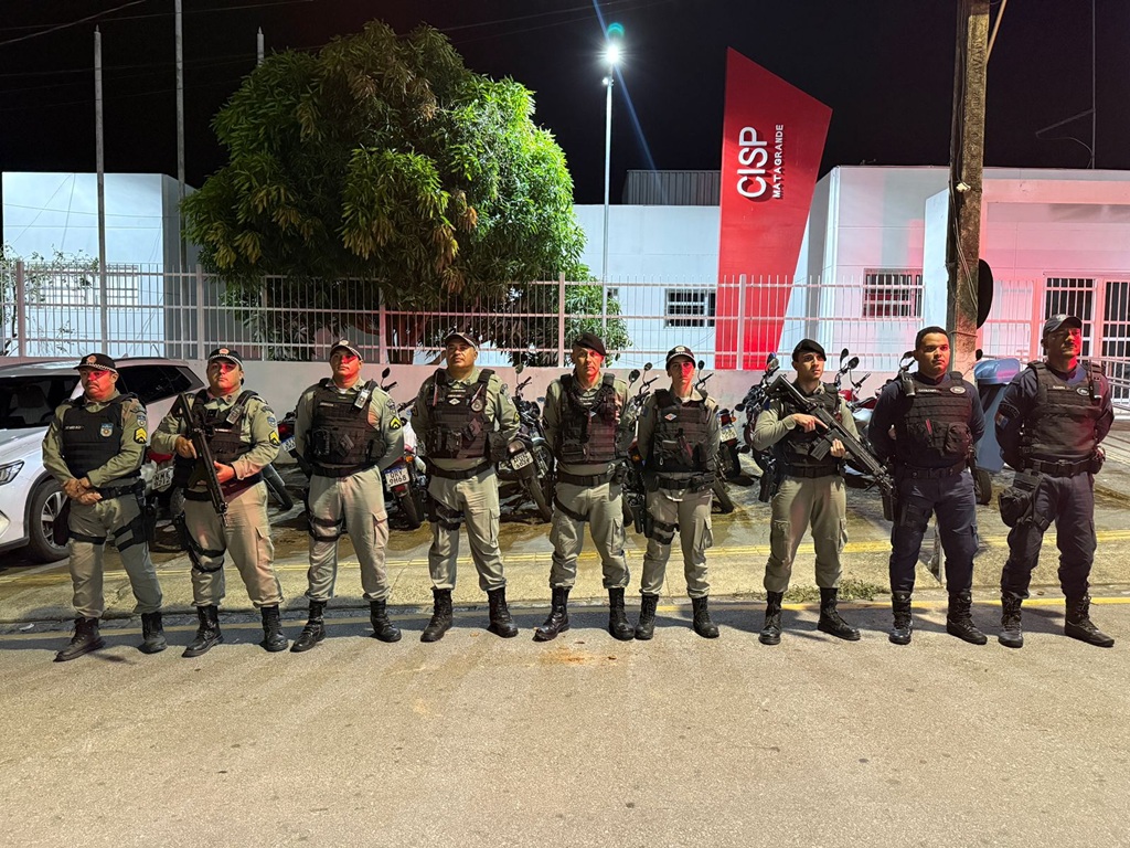 Megaoperação apreende mais de 30 motos e combate “rolezinho” em Mata Grande